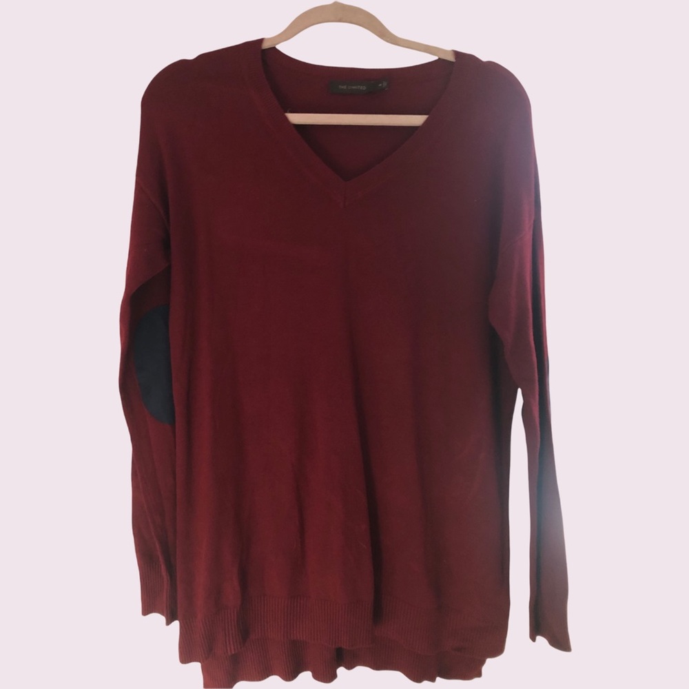 Maroon Sweater The Limited